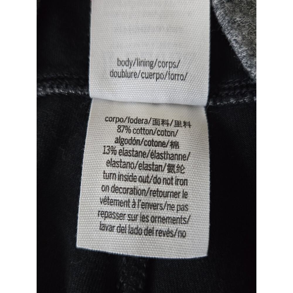 Victoria Secret PINK Leggings Gray Black Gold Sequin Bling Logo Pants Size S - Picture 6 of 11